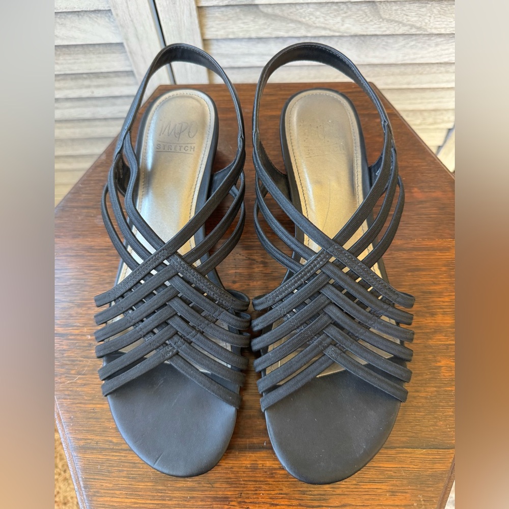 IMPO Stretch Sandals W 10, stretch allows for med or wide width